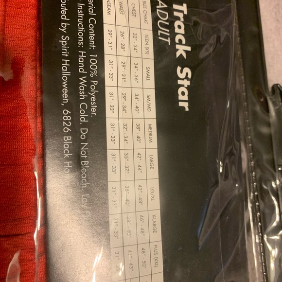 Mens large track star costume - Picture 3 of 4